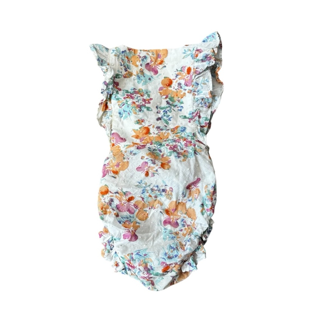 Numi Floral Ruffle Sunsuit 18-24 months